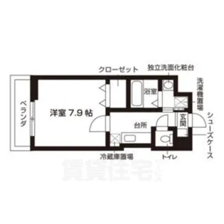 シーズン・トダ【4階】の間取り