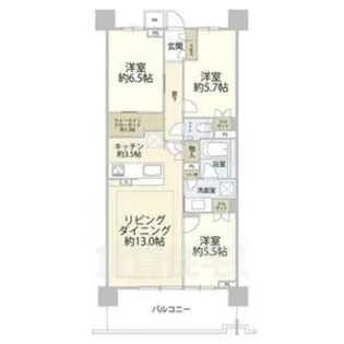 ウエリス瑞穂公園【3階】の間取り