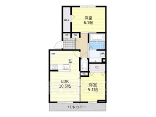 UTATA【1階】の間取り