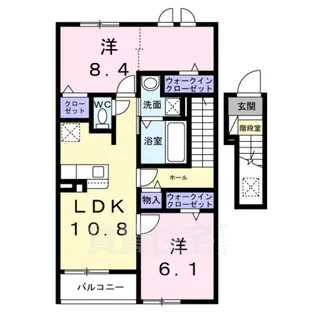 カリーノ?【2階】の間取り