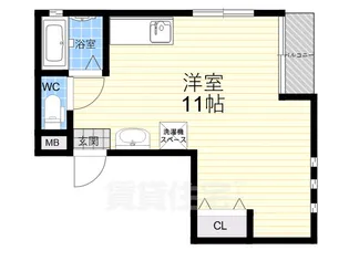 クレール二見町【2階】の間取り