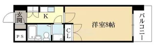 ディスターアベニュー【5階】の間取り