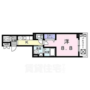 プロムナード神野Ⅴ【3階】の間取り