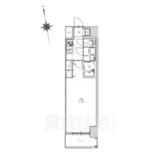 CREST TAPP金山【13階】の間取り