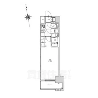 CRESTTAPP金山【1階】の間取り