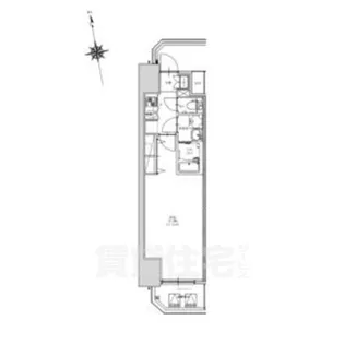CRESTTAPP金山【13階】の間取り