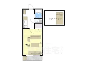 Model Room大和田第6(さんわ)【104号室】の間取り