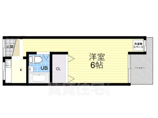 クレスト下新庄駅前【1階】の間取り