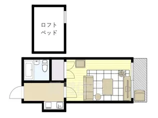 さんわ枚方公園【103号室】の間取り