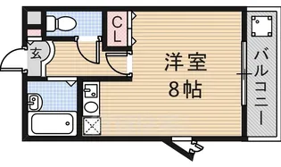 大阪府茨木市沢良宜浜2丁目【マンション】の間取り
