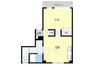 清水丘ファーストビル【2階】の間取り