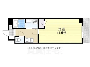 グランドールスクエア【2階】の間取り