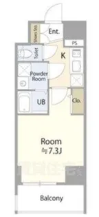 愛知県名古屋市中区松原2丁目【マンション】の間取り