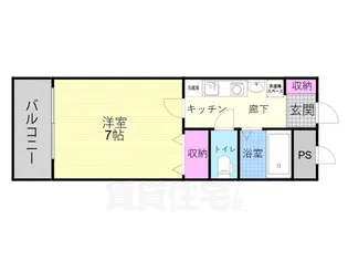 「アルビーコート」【2階】の間取り