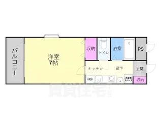 アルビーコート【2階】の間取り