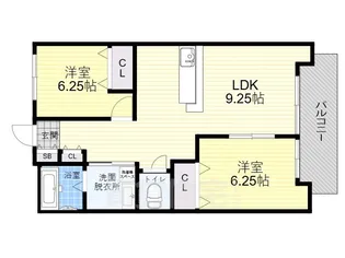 メゾン グランデ【2階】の間取り