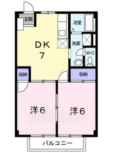 アメニティハウス【2階】の間取り