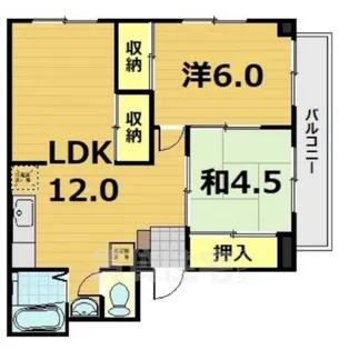グレーシー高野【3階】の間取り