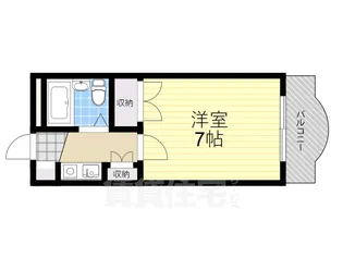 奈良県奈良市西大寺竜王町2丁目【マンション】の間取り