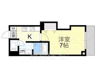 みおつくし城北【3階】の間取り