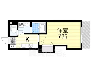 みおつくし城北【2階】の間取り