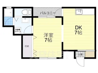 サンハイツ【3階】の間取り