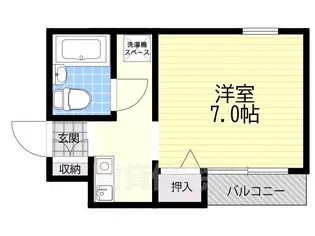 十三ホワイティ【3階】の間取り