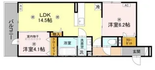 イルフォンターナ大田町【2階】の間取り