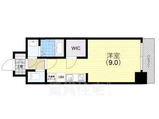 ファーストフィオーレ神戸ピアチェーレ【7階】の間取り