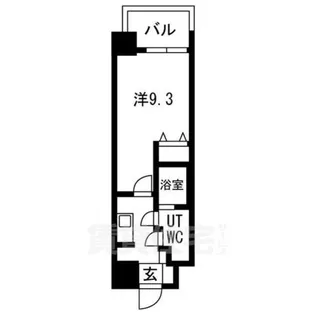 大阪府堺市堺区甲斐町東1丁【マンション】の間取り