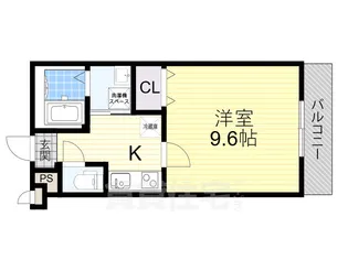 大阪府堺市西区鳳中町1丁【アパート】の間取り