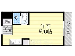 エルベコート泉大津【2階】の間取り