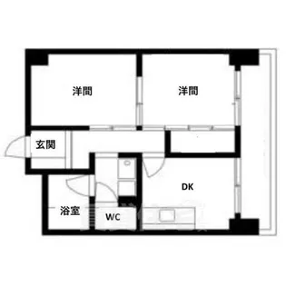 エスポワール杉山【5階】の間取り