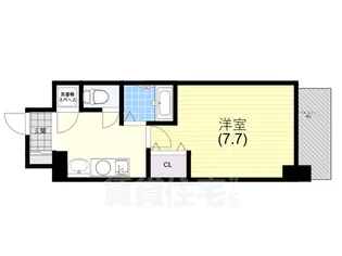 STATION COURT SOUTH【5階】の間取り