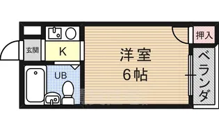 フォンタル三津屋【507号室】の間取り