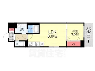 CREST TAPP 京都西京極 dex【5階】の間取り