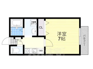 サイプレスコート【1階】の間取り