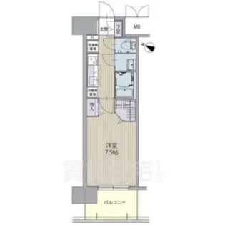 パルティール笠寺【12階】の間取り