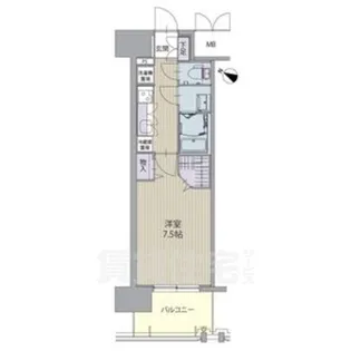 パルティール笠寺【12階】の間取り