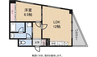 メゾンコトブキ清水【4階】の間取り