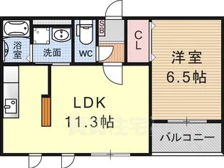 ノイオウミ【3階】の間取り