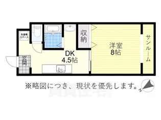 福島ハイツ【1階】の間取り