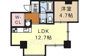 oz alloggio【3階】の間取り