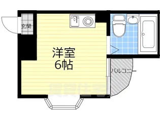 ホワイトヴィラ【4階】の間取り