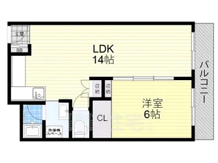 メゾンインペリアル【3階】の間取り