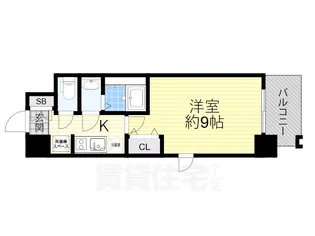 ArtizA堺東【4階】の間取り