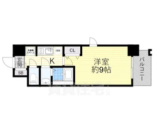 ArtizA堺東【7階】の間取り