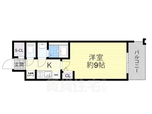 ArtizA堺東【9階】の間取り