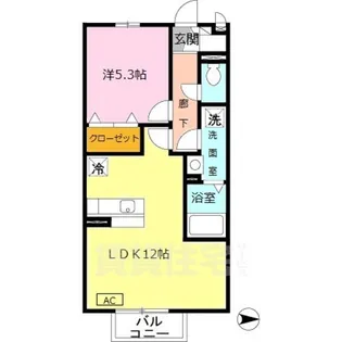 マ・メゾン榮3【2階】の間取り