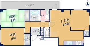 オーキッドヒルズ【3階】の間取り